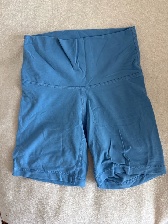 Aritzia Pants - Aritzia Mid-Rise Teal Bike Shorts